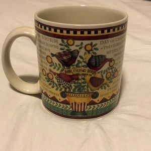 Debbie Mumm 12 days of Christmas coffee cup (vintage)